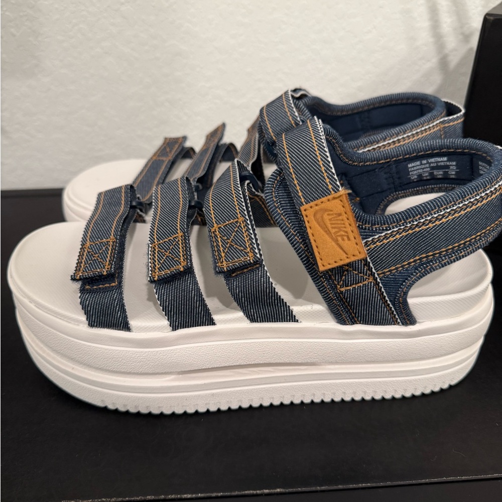 Nike Icon Classic Sandals Denim